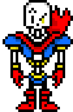 [9664c4] Disbelief!Papyrus (Phase 3) Overworld.