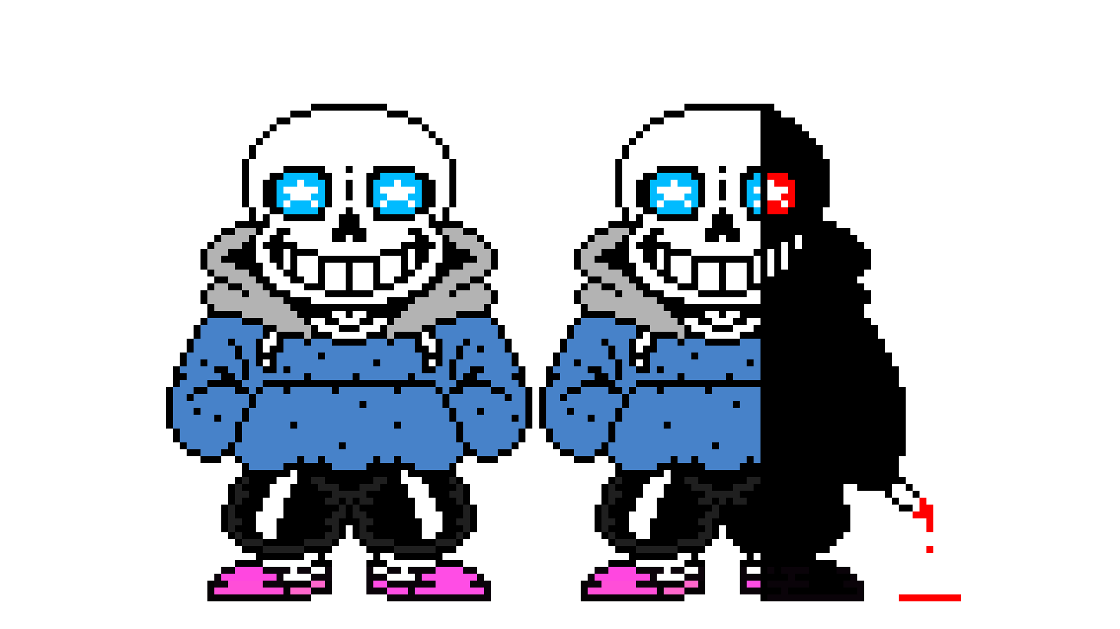 [1748bb] swapswap sans and swapswapkiller sans