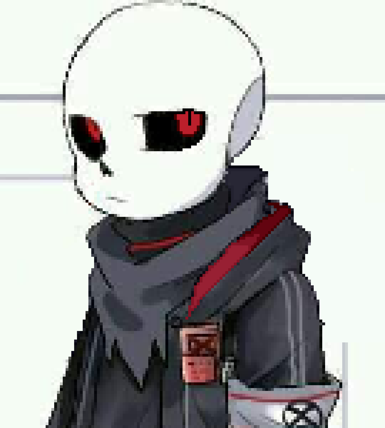 [65ee73] *uses a blaster to block the blast, and the bones that would hit him*