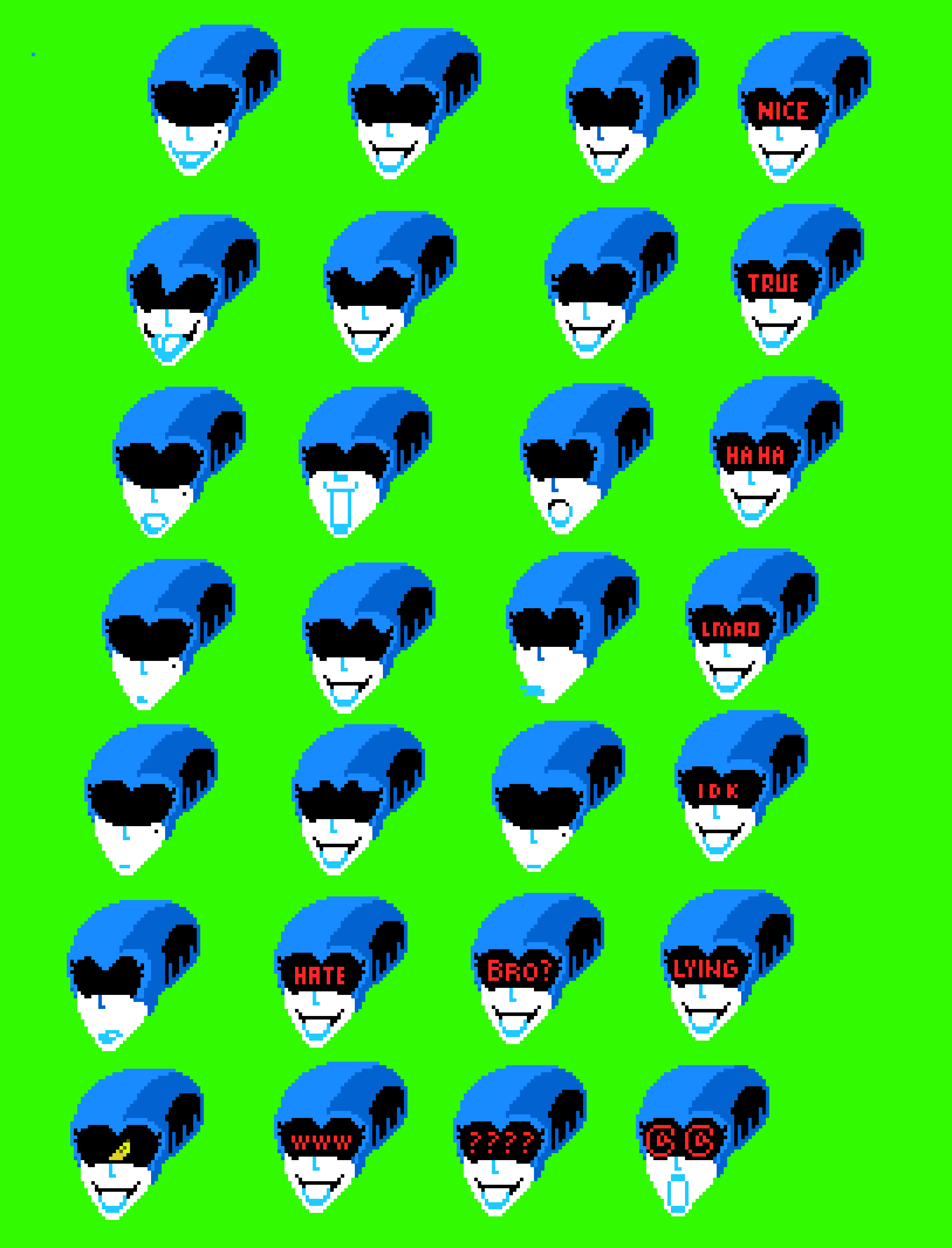 [5adf3b] Deltarune Chapter 2: Queen Expressions by Bill 1