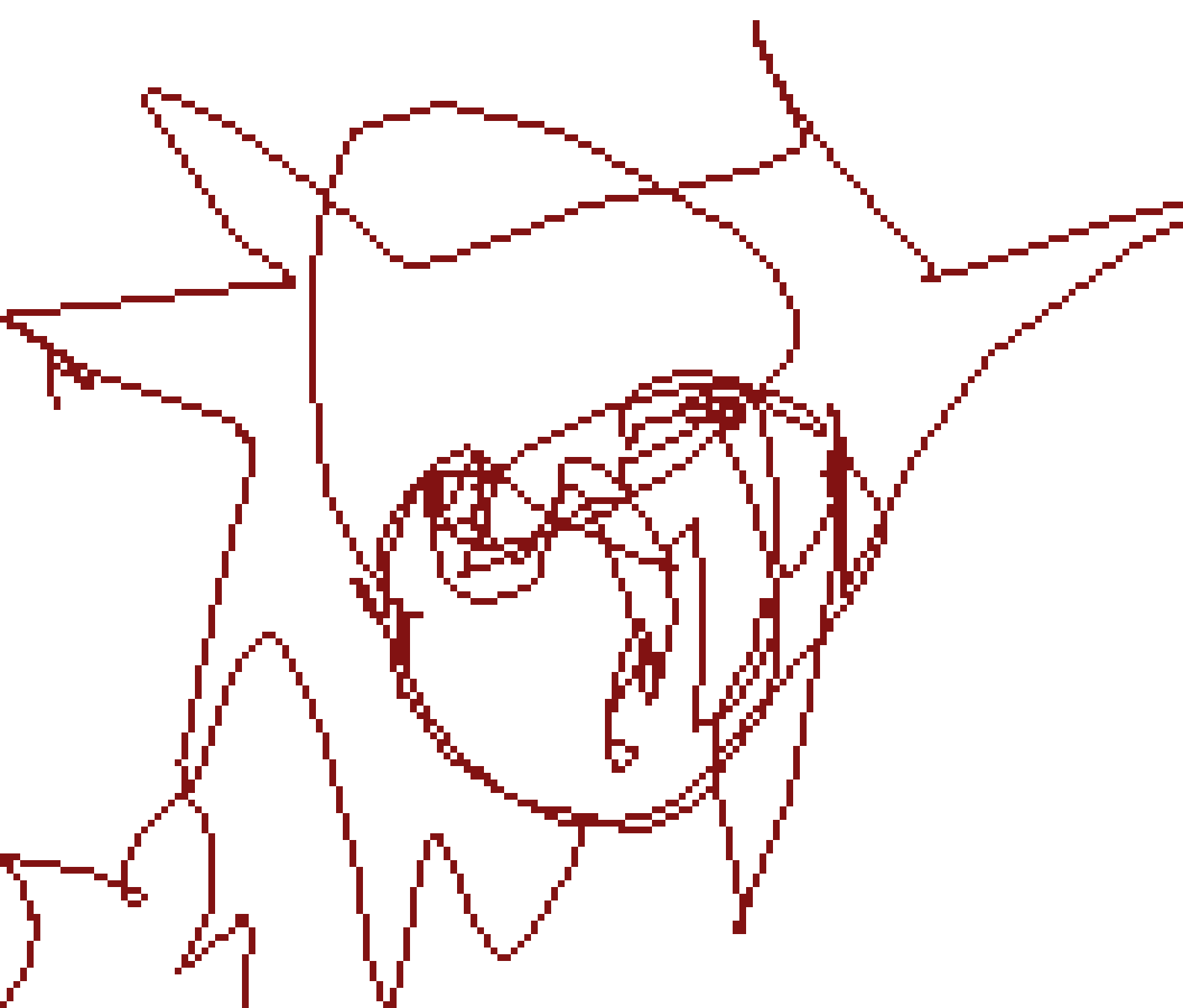 [7eebab] when I say fast I usually mean like, literally, as you're doing it fast, you can usually see it within the drawing, flowing is that you're not drawing Ridgid, scratchy lines