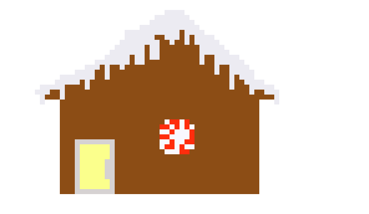 [23bfda] gingerbread house