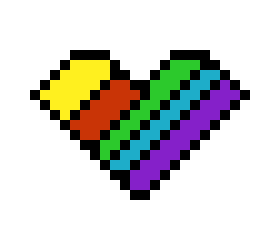 [980109] Rainbow Heart