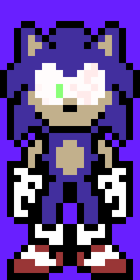 [053e67] *looks at Sonic.exe* Huh? Why arent you back in green hill... or whats left of it?  {Lost Life Sonic}