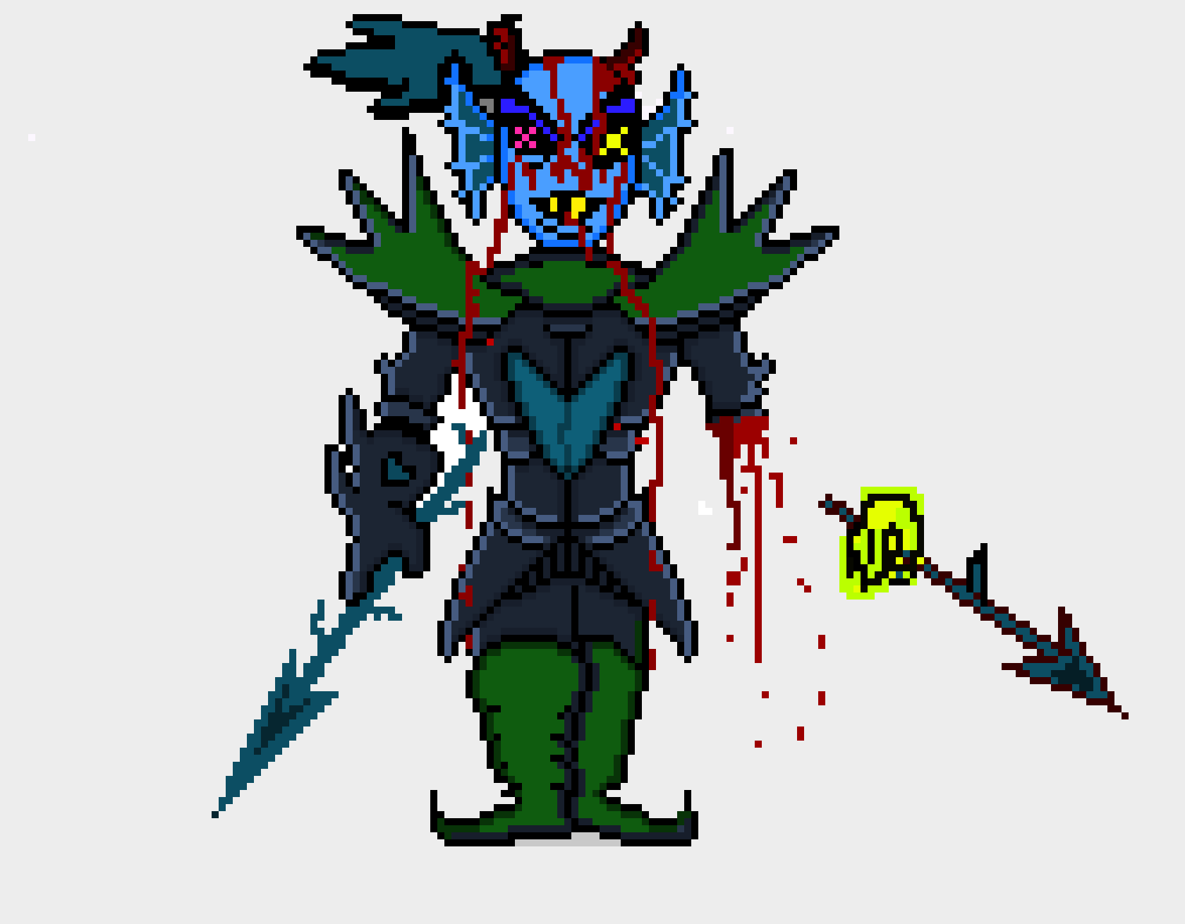 [683a68] Underhell Undyne the Undying Battle Sprite