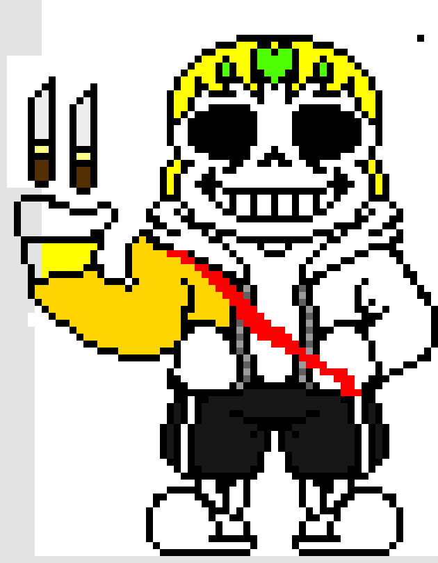 [53a360] "oh look at me i am a fucking recolor of a sans base i should go kill myself irl nobody likes me"