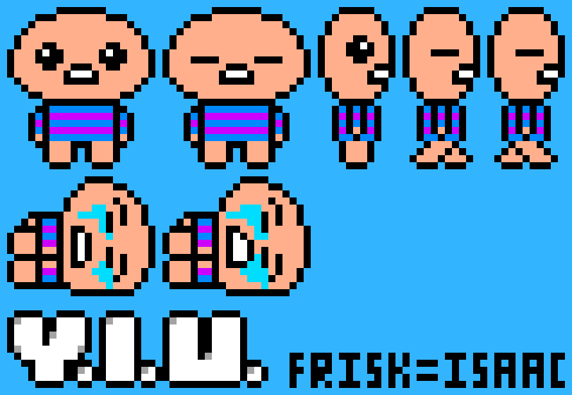 [9664c4] Your Indie Underground (My AU) Frisk = Isaac