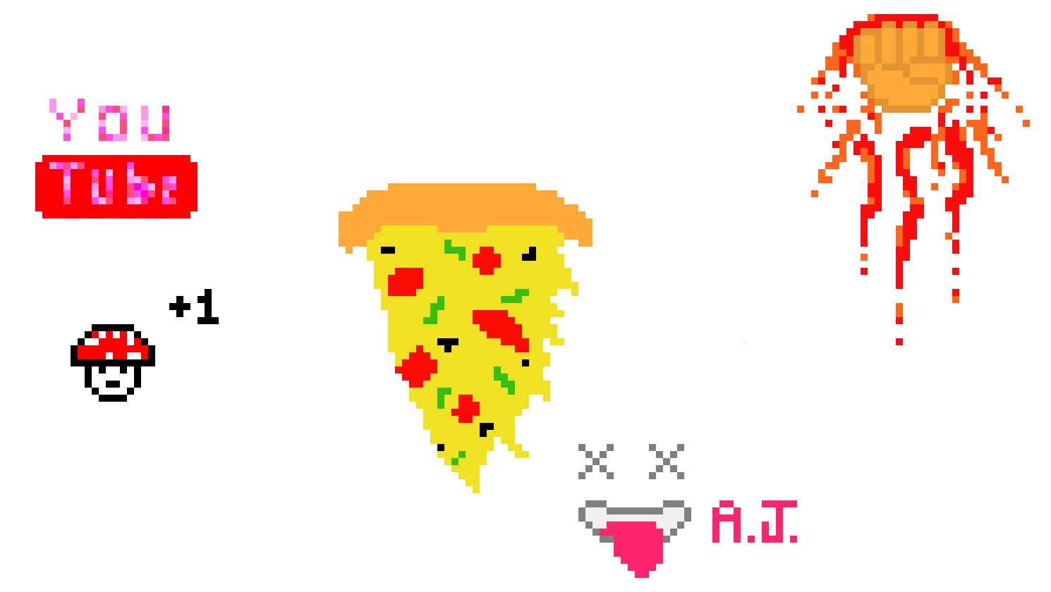[9664c4] pizza pixel art AJ yup