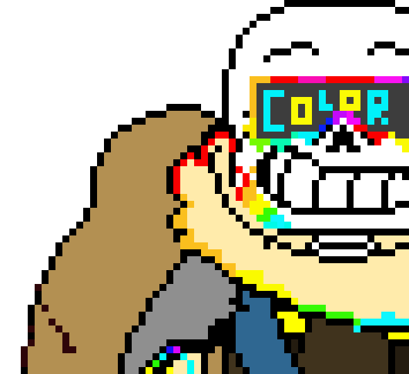 [024d87] If this is an undertale au this is a genocide route - Fresh!Ink sans