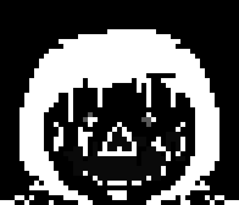 [1df244] *glitchy blaster appears and blasts Chara*