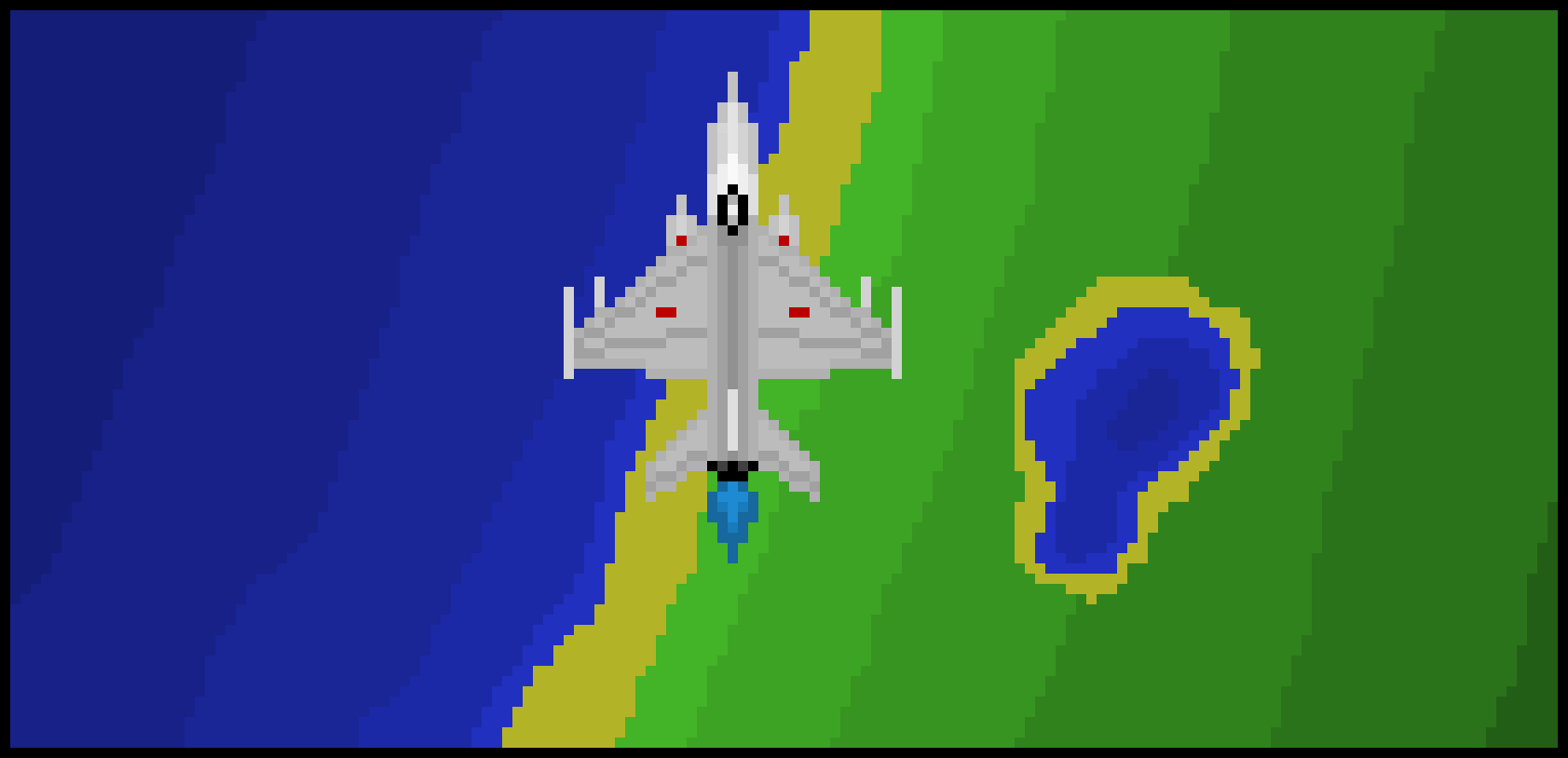 [9664c4] fighterJetWithBackgroundLake