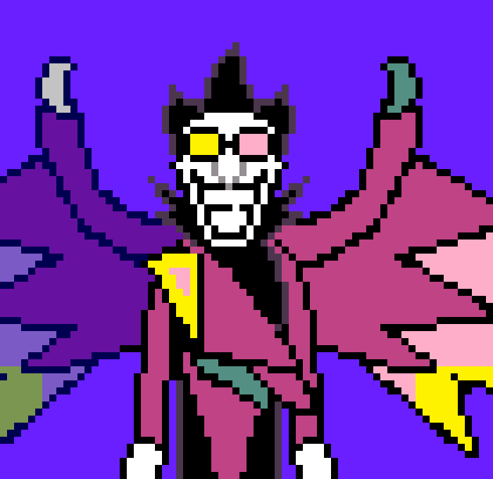 [970cdd] Spamton NEO-*Ends up flying near Eggy boi*