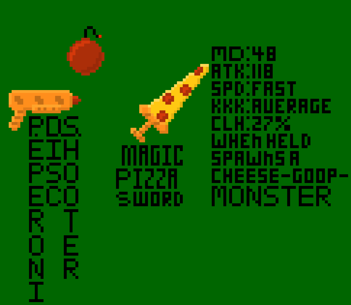 [9664c4] Magic Pizza Sword