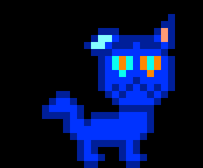 [f455be] Well, I remade Midnight to keep me company in this eternal void until Chris gets done. He only survived because of his nine lives.