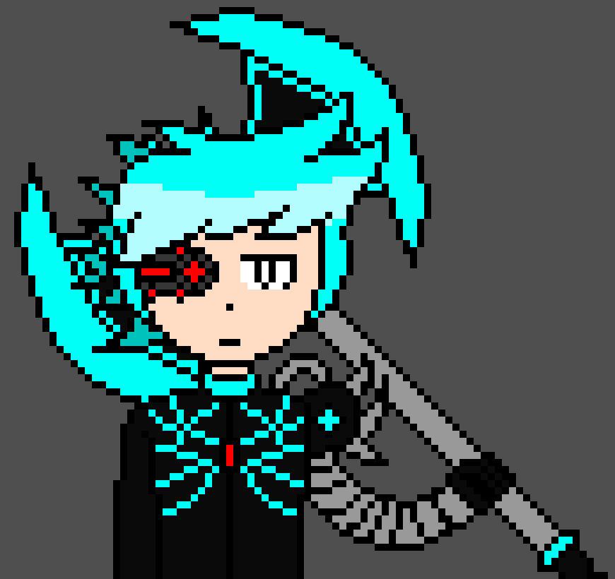 [5636d8] *Grab the axe while keep the sword flying*