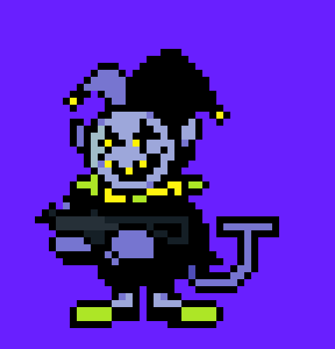[b3f0e6] Springrat-OH WHAT THIS *JEVIL has obtained a fluffing gun*CAN THIS CAUSE CHAOS?