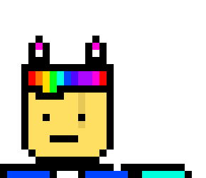 [401102] *h...h..he..he...hewwo? *looks up at deon*((bye W.B))-smol rainbow