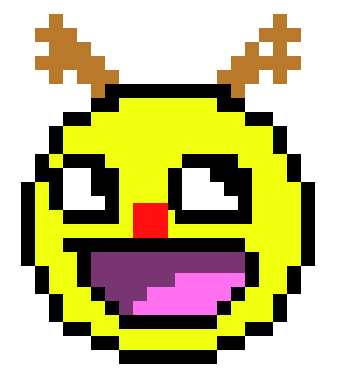 [9664c4] Epic face reindeer