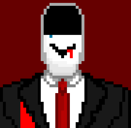 [7398c2] *Looks at the water* . . . :Slenderman