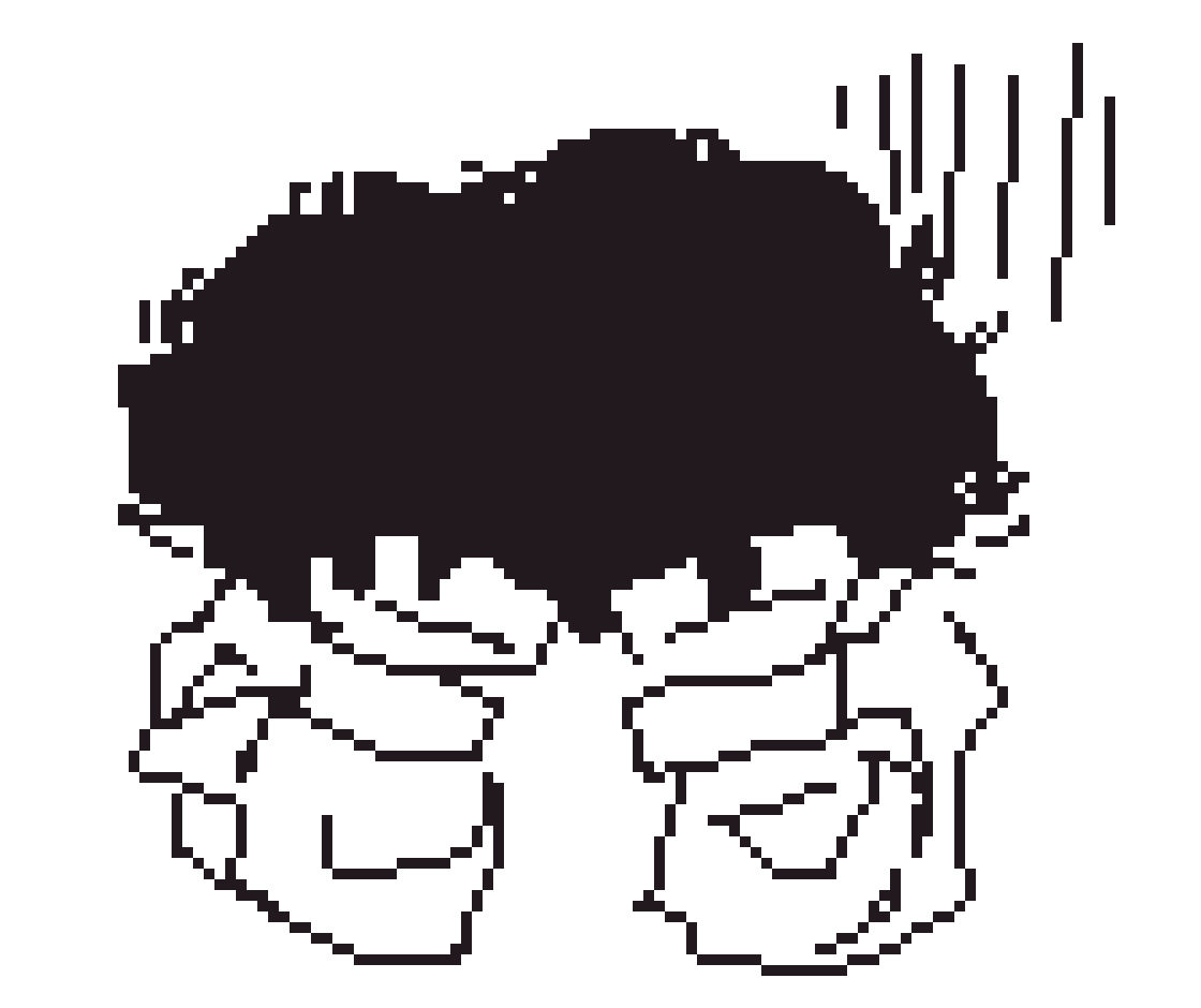 [616b78] Did you give me buck teeth-?