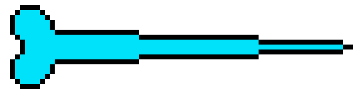 [d90f04] Undertale Bone Attack sprite