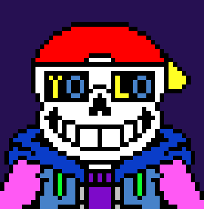 [0ae1f1] *puts hand on creator sans shoulder* see no need for violence yo