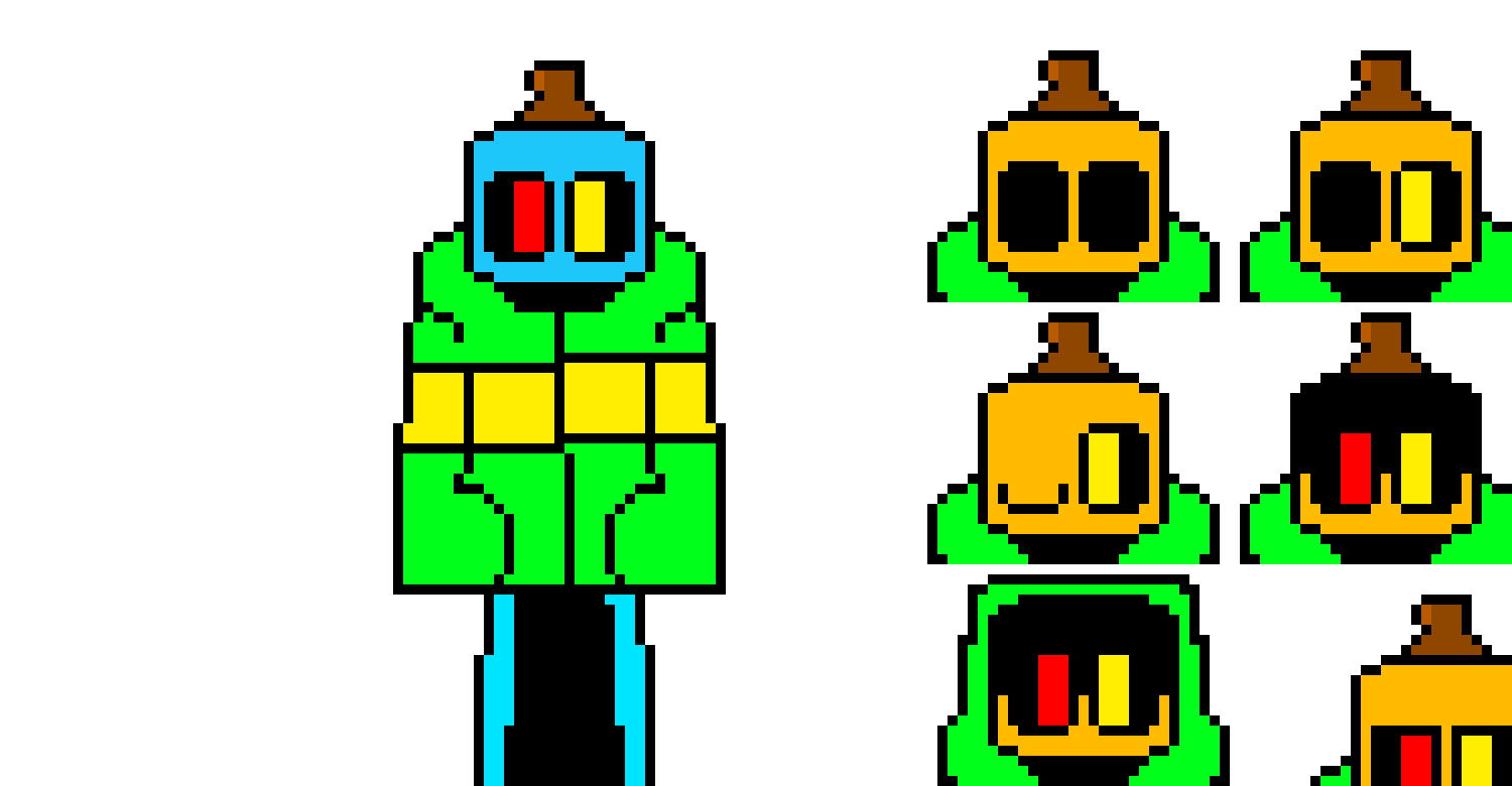 [53a360] me made this second sprite - coolkid