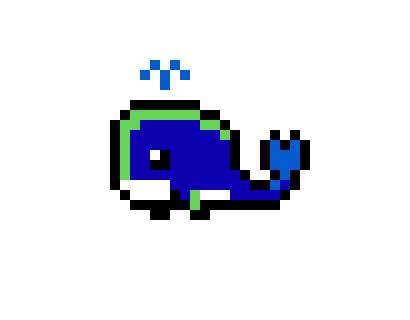 [e3be5b] Pixel Whale