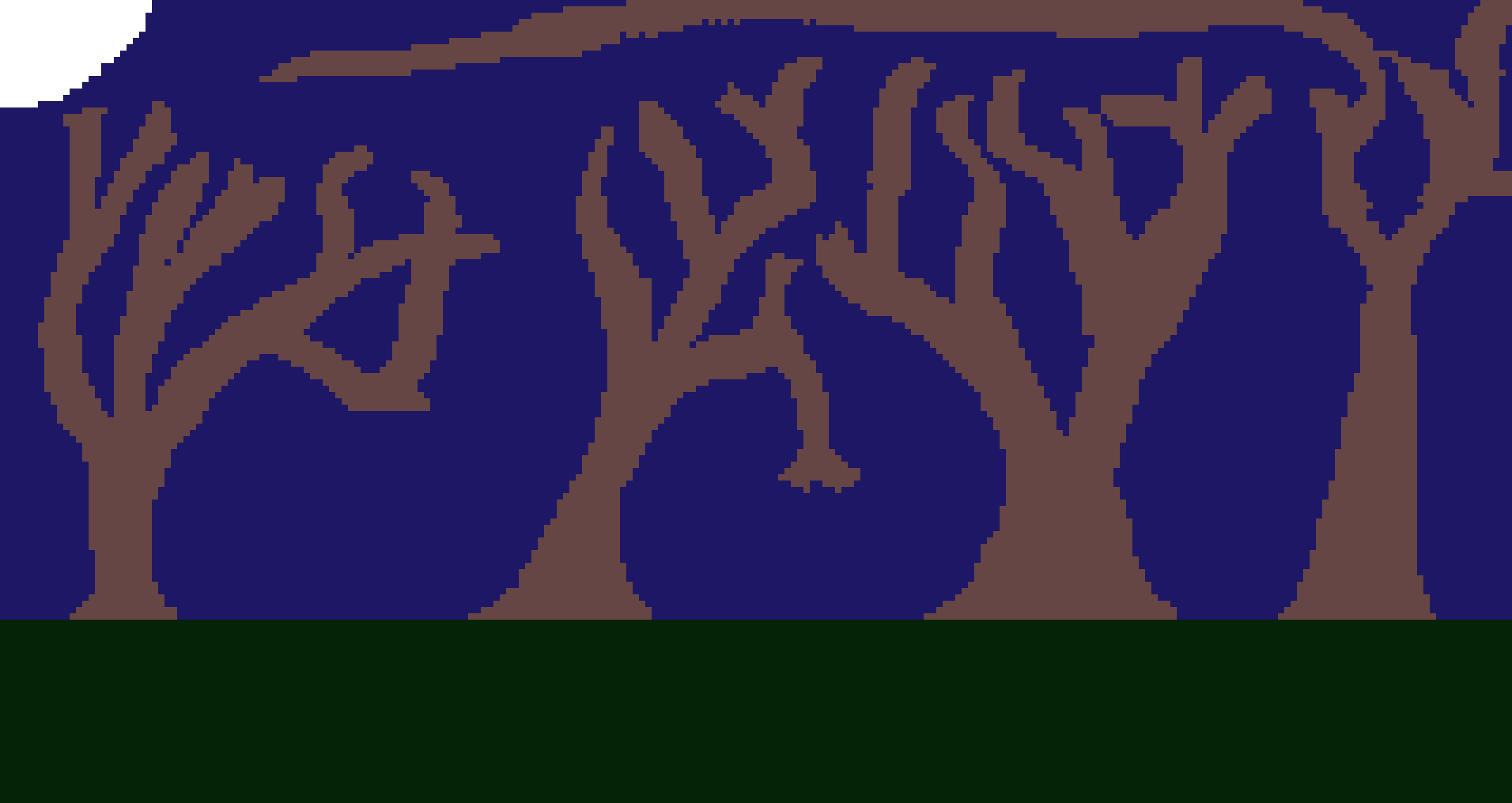 [9664c4] forest, life gone by tree golems