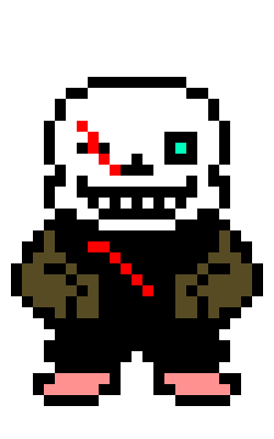 [266a25] Undertale 2:sans war design