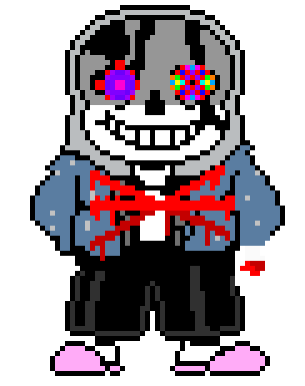 [2cd1a0] chara me 3 time make an hit... - dust sans last reset and kills phase 5