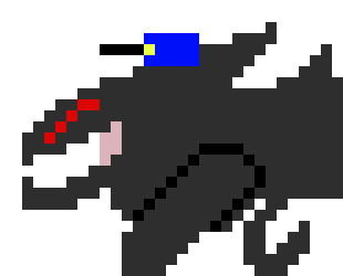 [5c793e] female muto from godzilla 2014 by sj horny police muto i can smell you come out with your hands up girl with pink hair\02 