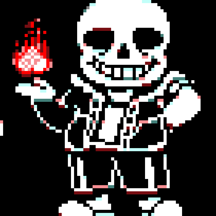 [6a27ef] *fires blaster at frisk , and paralizes them*