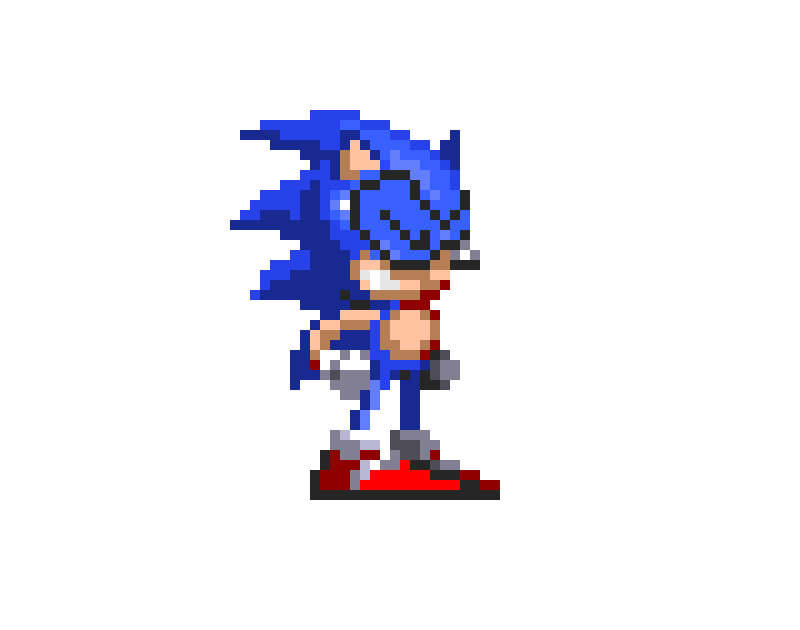 [d31b9f] Sonic 2 Sprite: But Without Eyes