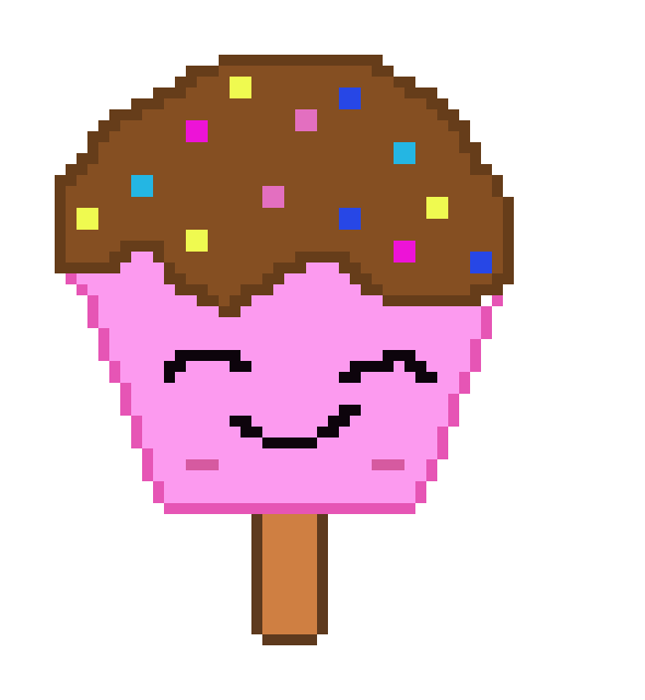 [9664c4] Pixel Art Ice Cream
