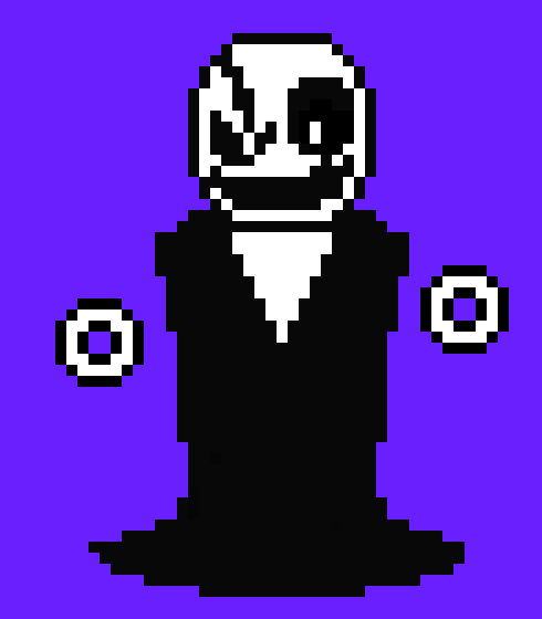 [2ef55a] Gaster-(Back)Nice to meet you T
