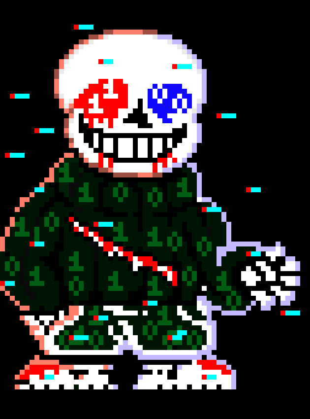 [11a9d7] Epik I colored in fatal error sans, i don't deserve credit for this lol i just used your sprite