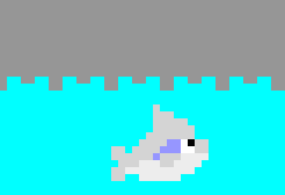 [acbc50] *splash* -Pams Great White Shark