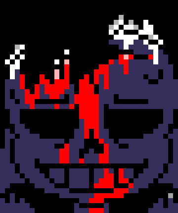 [7ce906] *(You heard a familiar voice, it's him again!) -HorrorTale Sans