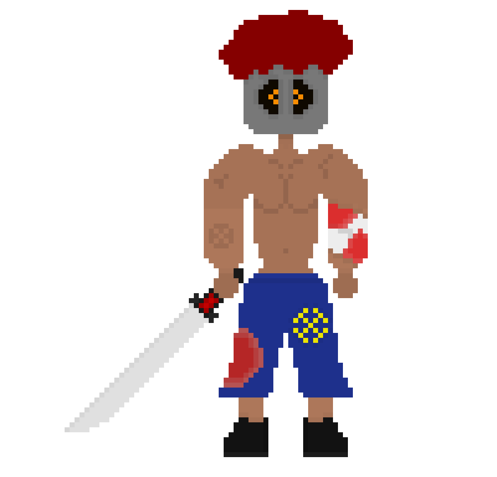 [6310ac] *It drains the blood from a small elk*