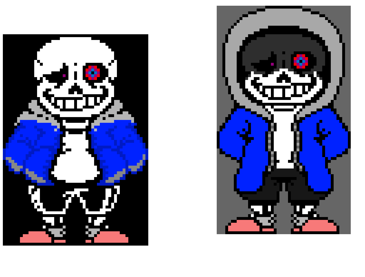 [662517] I dont know why i made these sans sprites... {Michael}