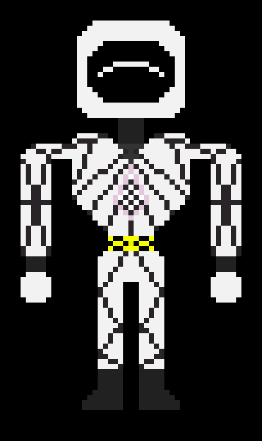 [25d002] *He starts checking the robot out,for any problems*