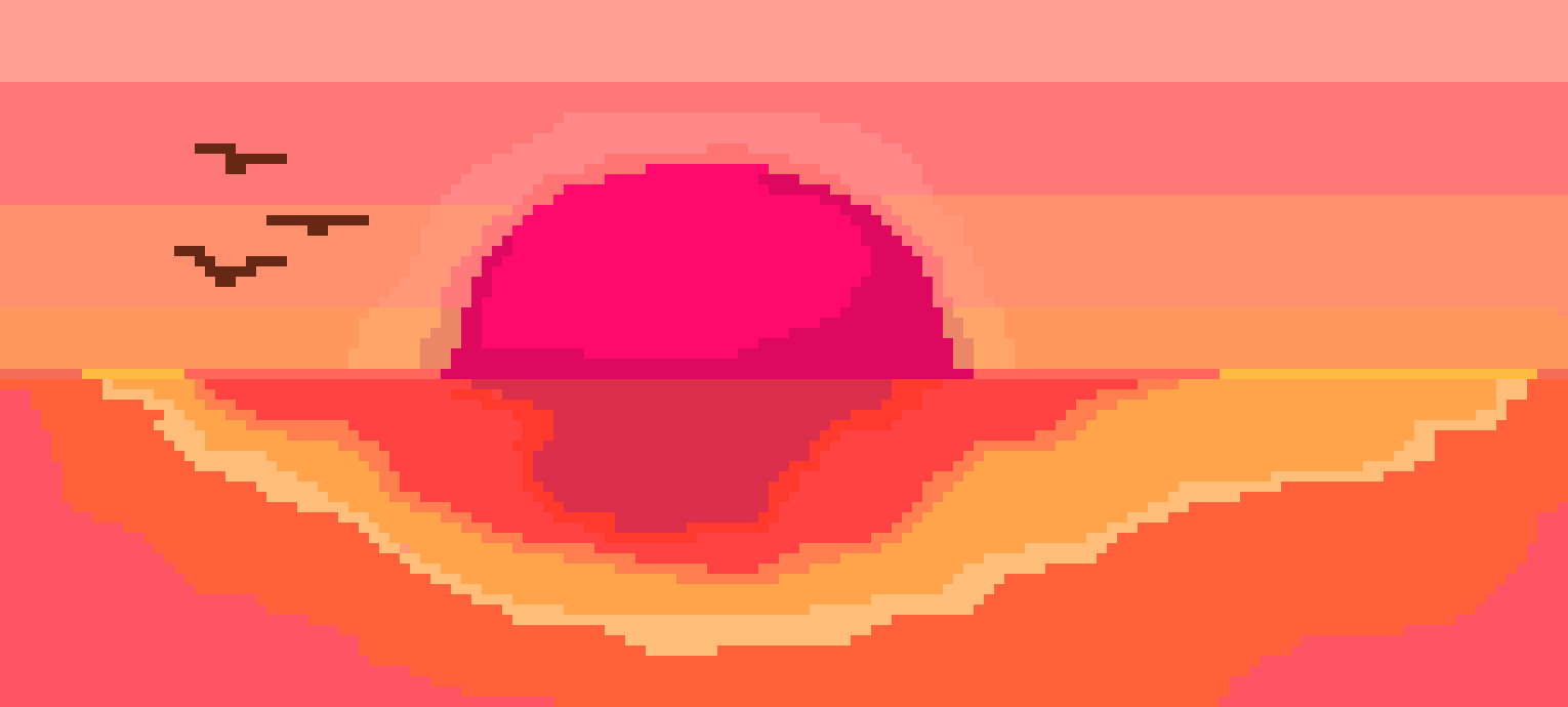 [9664c4] Sunset Over Ocean