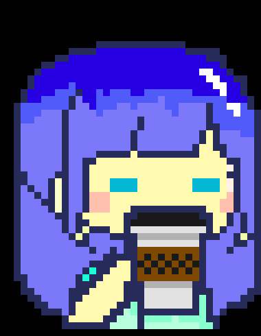 [2b1b2e] ~+She pours coffee down the muzzle of the rifle so the rifle won't work because of all the gunk+~ "Oops I spilled my coffee"