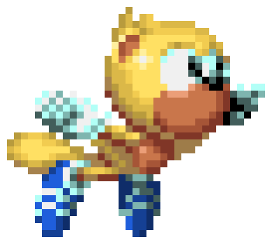 [9664c4] Sonic Mania Plus Ray Flying(Final Version[Fixed White Spot])