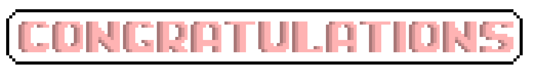 [a8c981] Congratulations