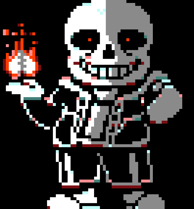 [6a27ef] *hmm yes ive been mechanized*- determined sans