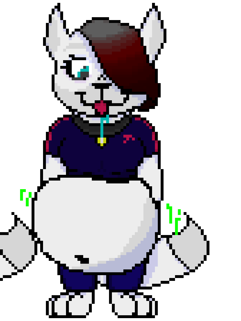 [390dcd] hot sexy furry vore dog digesting sheep lady