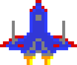 [070660] Pixel Spaceship