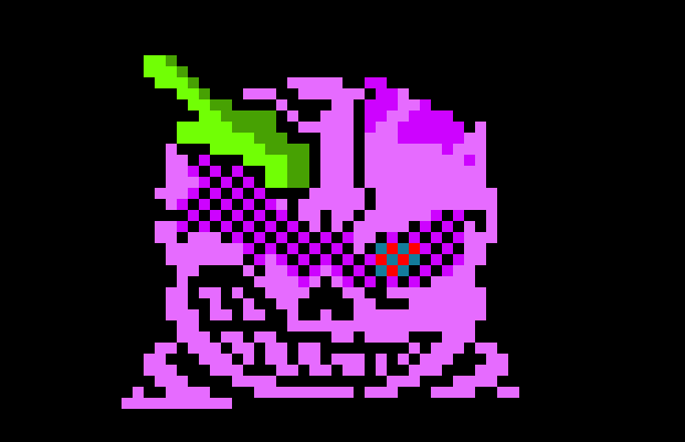 [72c467]  im a berry -purple berry sans